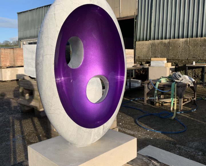 Purple Oval 1