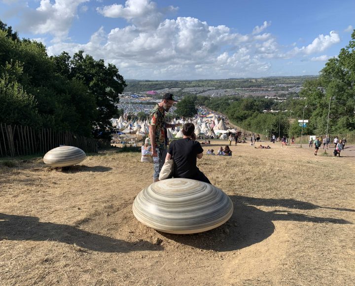 Zebrino Pebbles at Glastonbury Festival